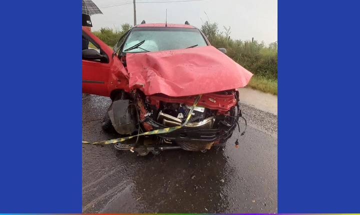 Colisão frontal na PR-170 deixa um morto e dois feridos graves em Guarapuava