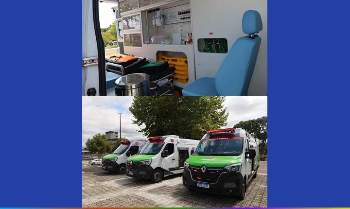 GUARAPUAVA TEM UTIS MÓVEIS CIRCULANDO PARA ATENDER CASOS GRAVES