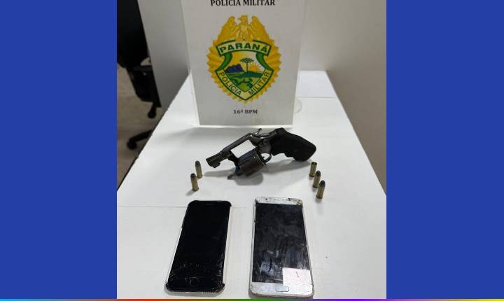 Jovem é preso por posse irregular de arma de fogo no Boqueirão