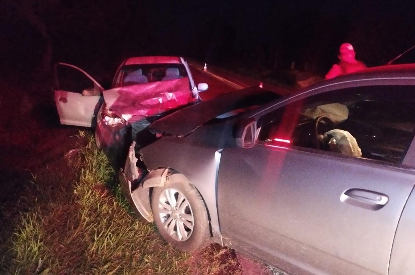 Colisão frontal na PR-160 em Prudentópolis resulta em uma morte e vários feridos