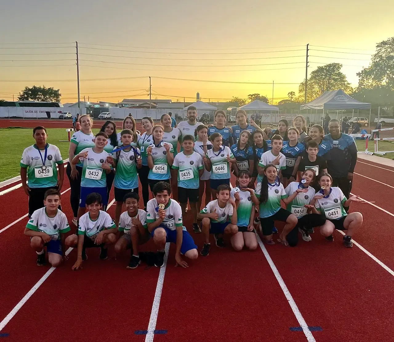 Com resultados inéditos, alunos do projeto Esporte Futuro são destaque em competição estadual de Atletismo