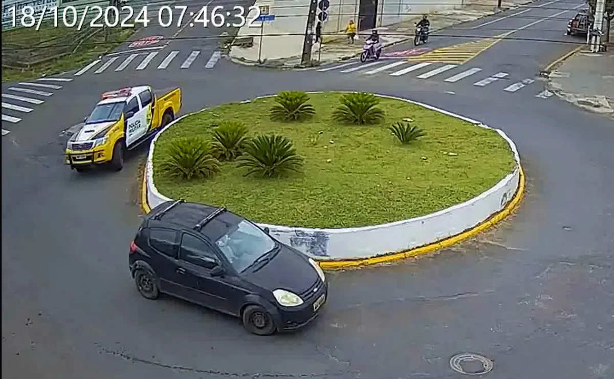 Motorista é preso por direção perigosa e tentativa de atropelar policial em Telêmaco Borba; Confira o vídeo