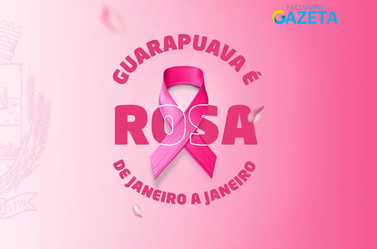 Secretaria de Saúde de Guarapuava divulga programação da campanha de prevenção e diagnóstico precoce ao câncer de mama