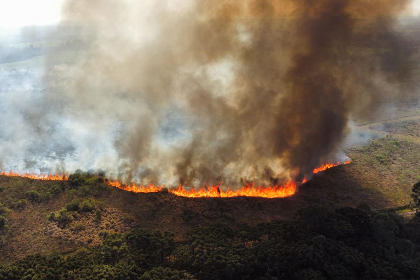 Operação de combate a incêndios se encerra: ano já teve o dobro de ocorrências de 2023