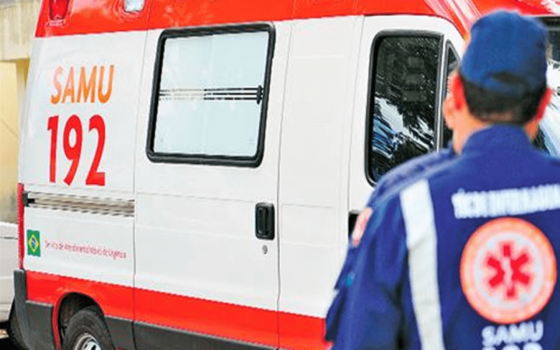 Esposa em crise tenta se ferir e marido sofre agressões ao tentar contê-la