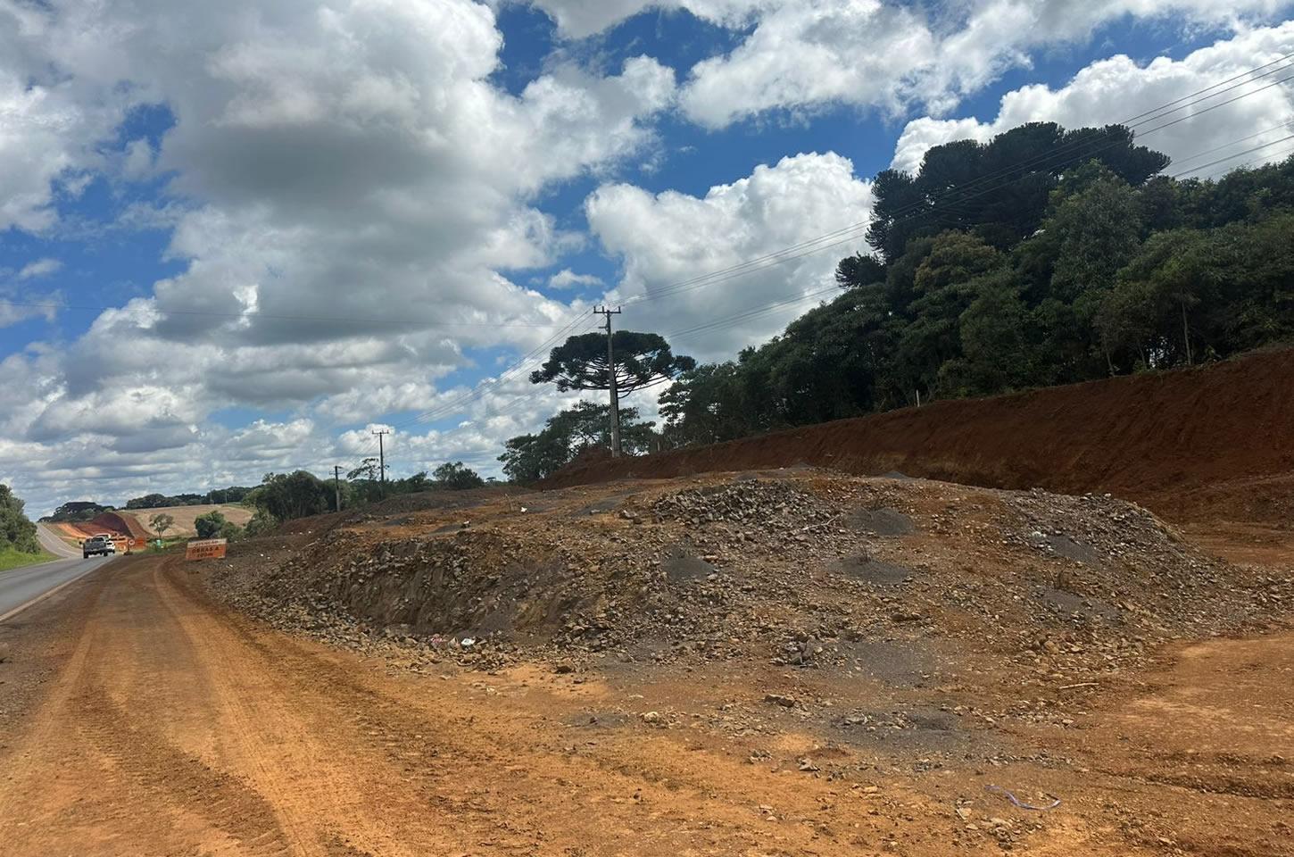 Rodovia PRC-466 será interditada em Guarapuava para detonação de rochas