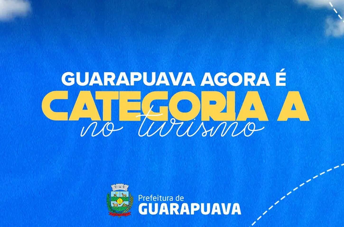 Guarapuava atinge categoria “A” no Ministério do Turismo