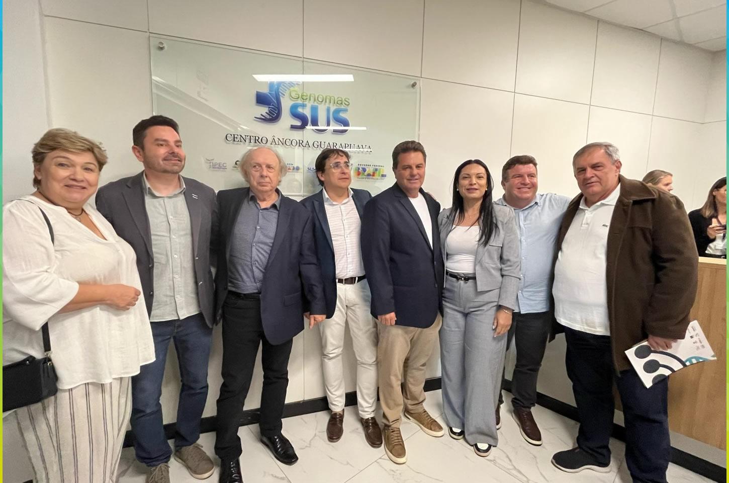 Guarapuava se consolida como referência em pesquisa genética com inauguração do Centro Âncora do Genomas SUS