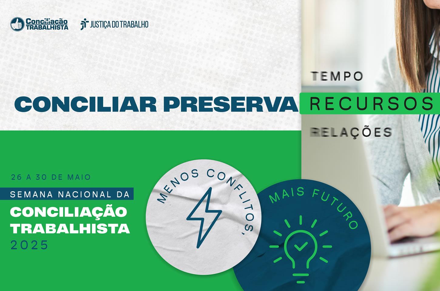 Últimos dias para inscrição na Semana da Conciliação Trabalhista no TRT-PR