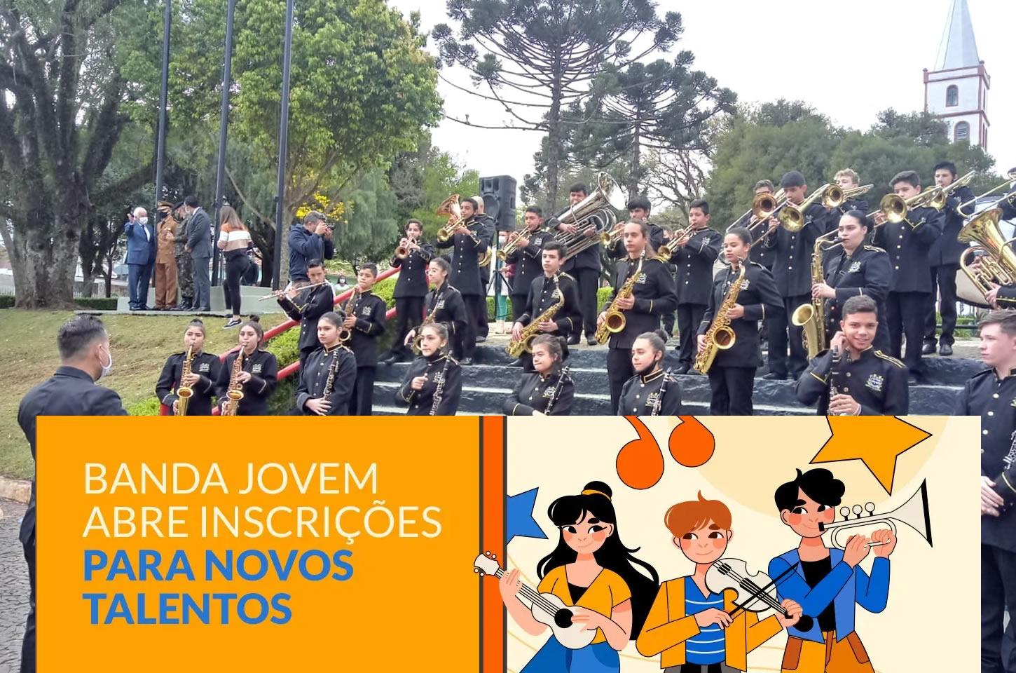 Banda Jovem abre inscrições para novos talentos