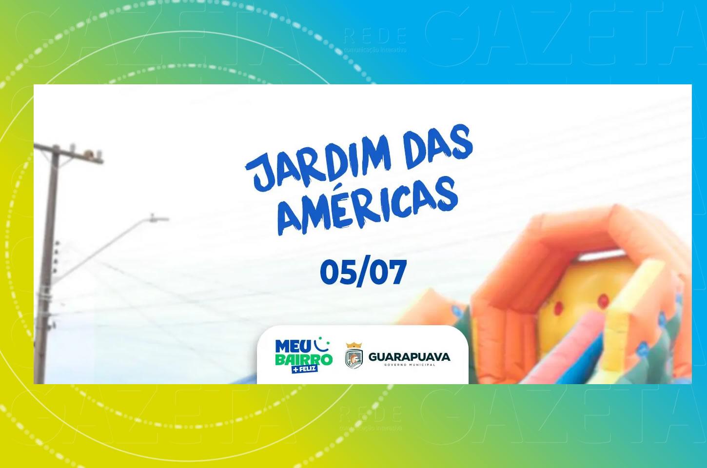 Jardim das Américas e Paz e Bem recebem ação Meu Bairro Mais Feliz neste sábado (05)
