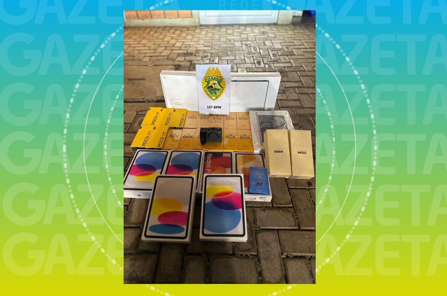 Mulher desmaia na rodoviária de Guarapuava e é flagrada com produtos do Paraguai