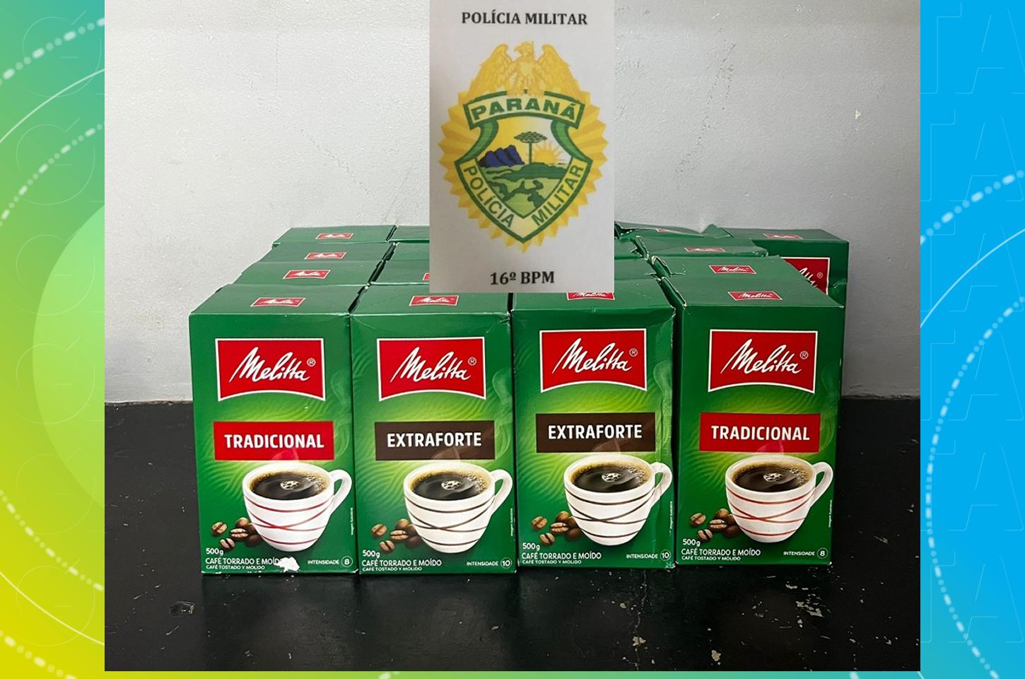 Dupla é presa por furtar 17 pacotes de café em supermercado na Vila Carli