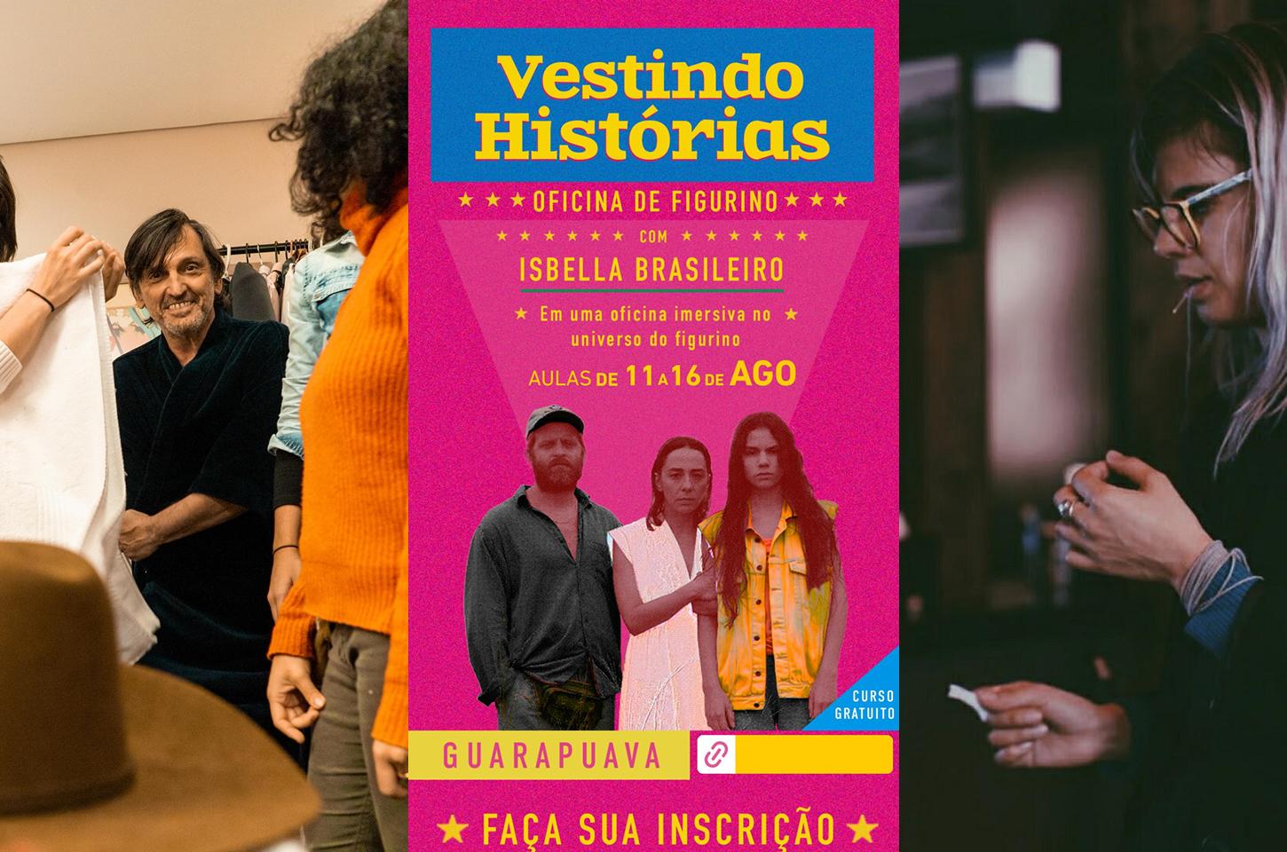 Oficina “Vestindo Histórias” com Isbella Brasileiro chega a Guarapuava