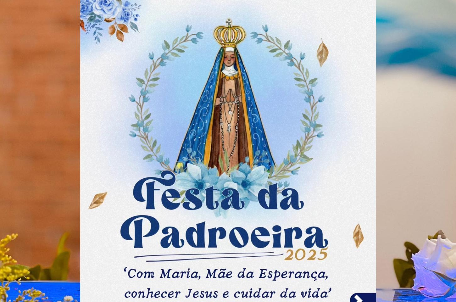 Festa da Padroeira Nossa Senhora Aparecida 2025 em Guarapuava terá 12 dias de fé e celebração