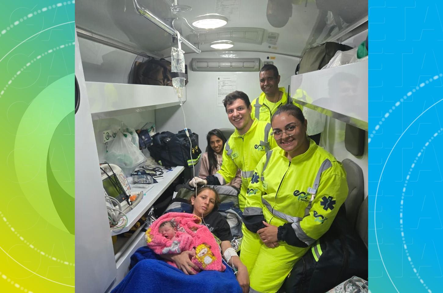 Gestante em trabalho de parto dá a luz enquanto viajava pela BR-277