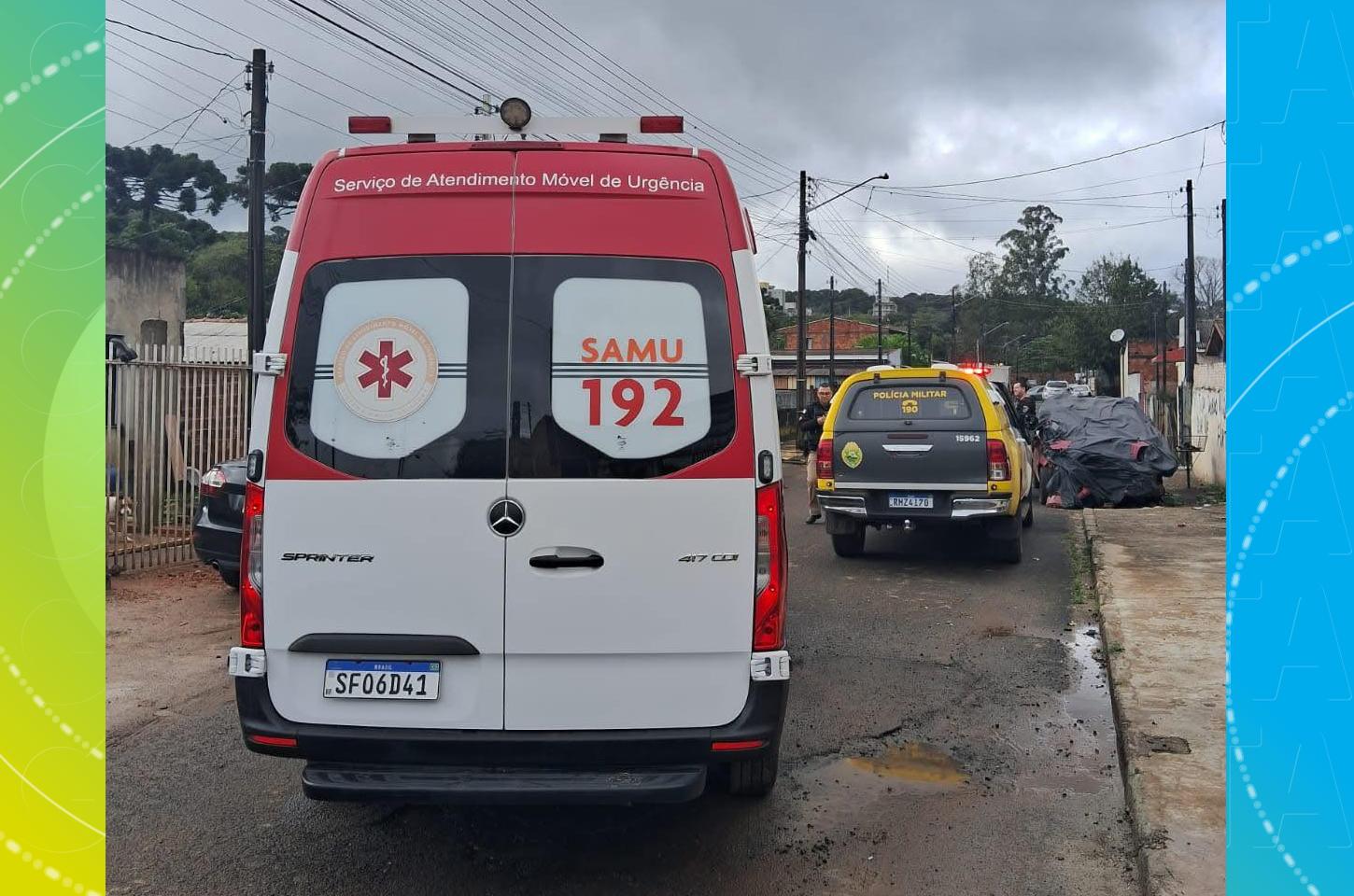 Homem é baleado em via pública no bairro Boqueirão, em Guarapuava