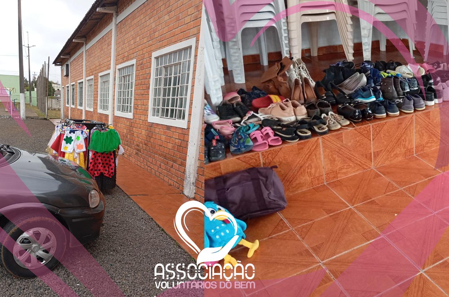 Bazar solidário arrecada fundos para a festa das crianças em Guarapuava