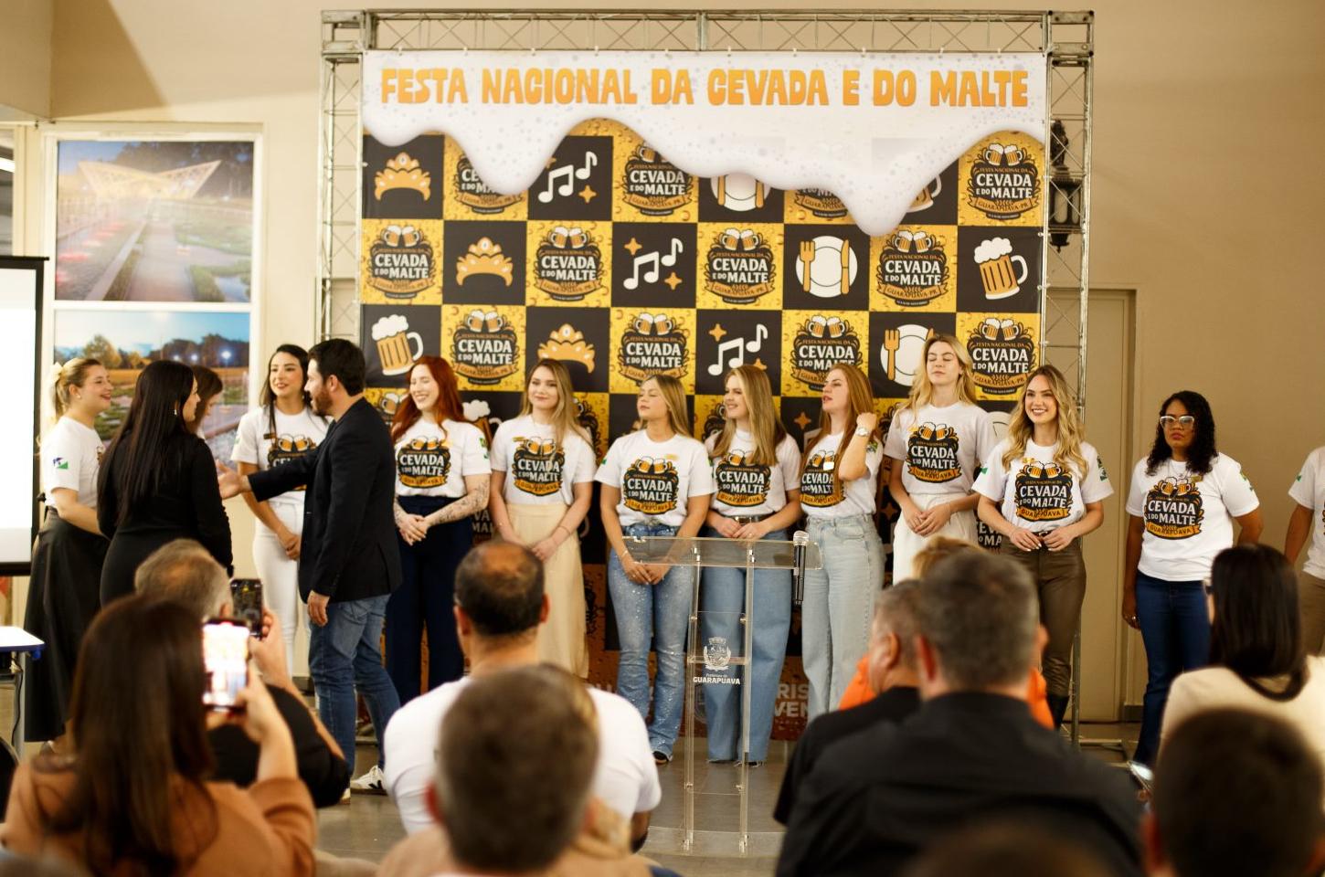 Prefeitura de Guarapuava apresenta candidatas a rainha e princesas da cidade