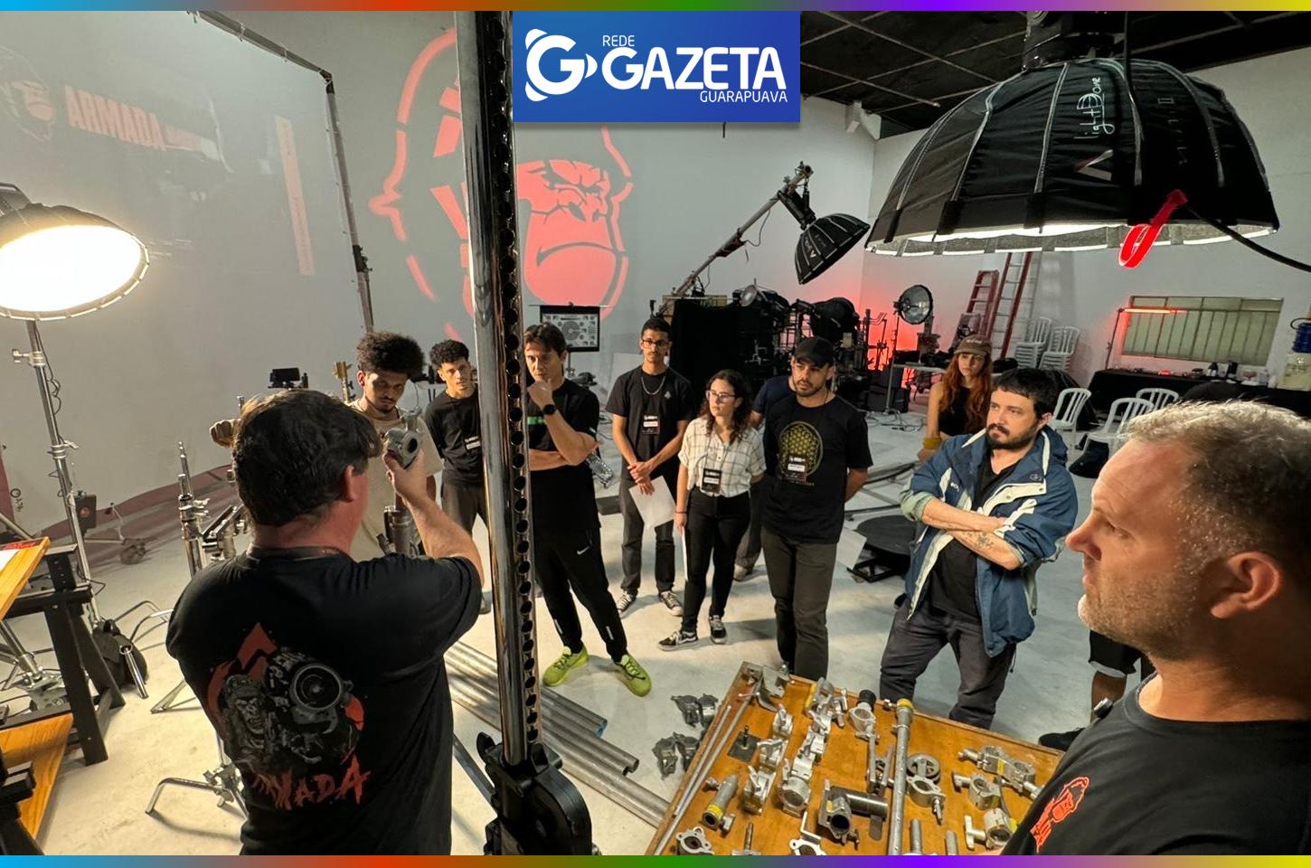 Guarapuava recebe curso gratuito de Elétrica Avançada para cinema, TV e publicidade