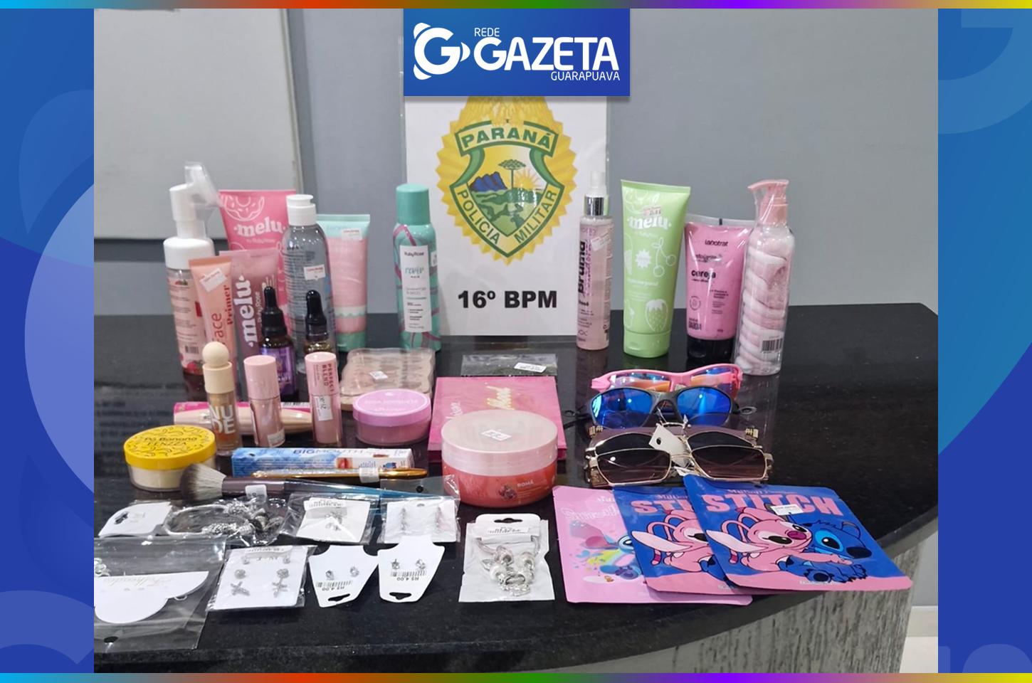 Jovem é detida após furtar loja no Centro e provocar tumulto
