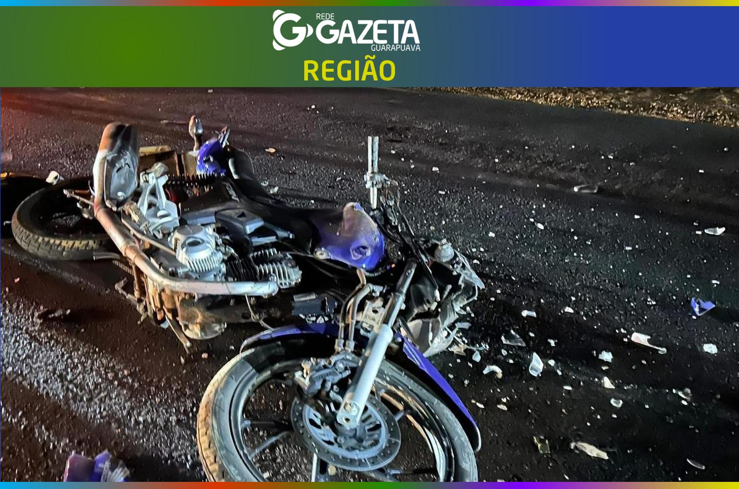 Motociclista morre após colidir com retroescavadeira na PR-281