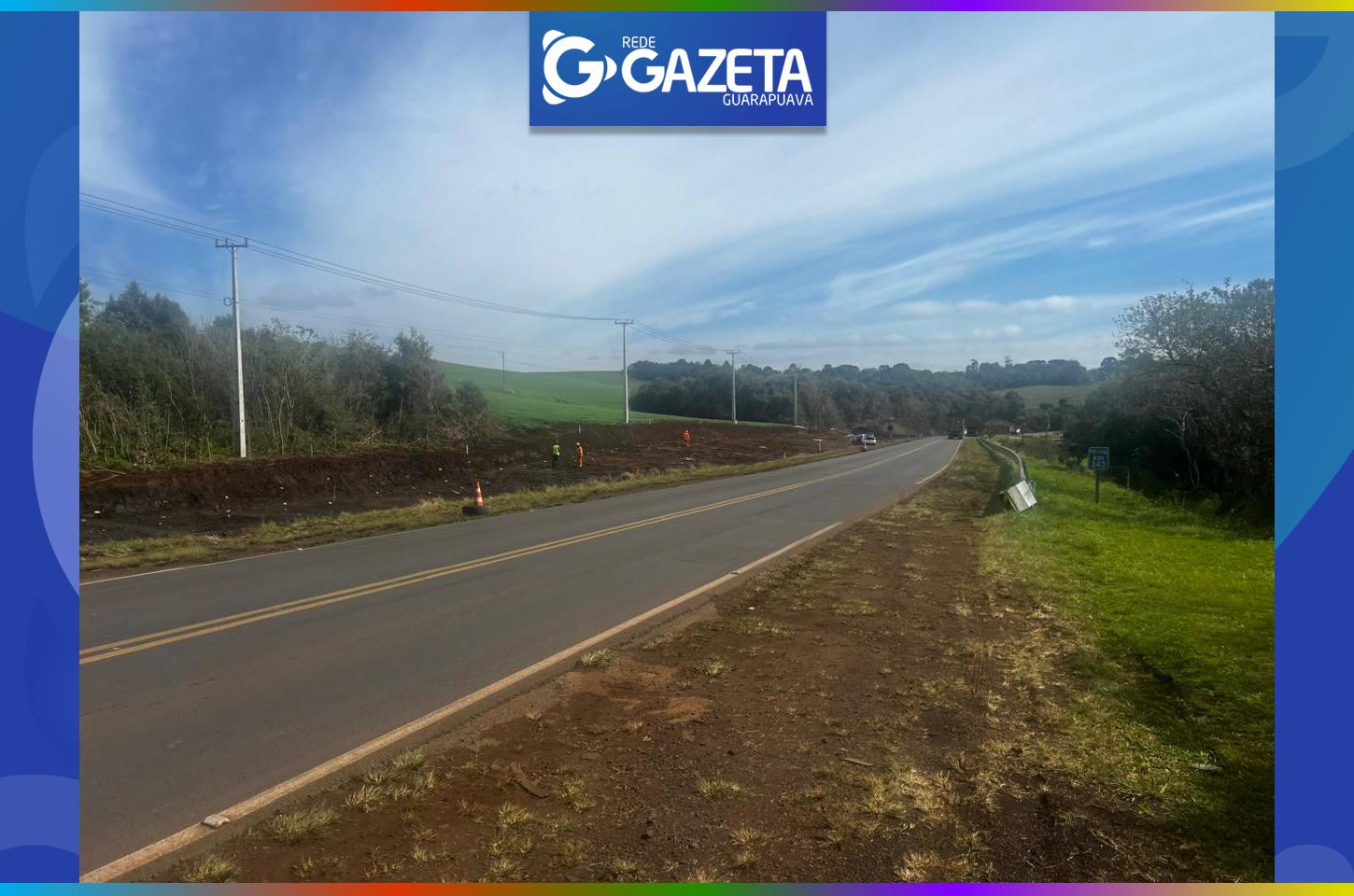 Rodovia entre Turvo e Palmeirinha terá detonações de rochas nesta quinta-feira