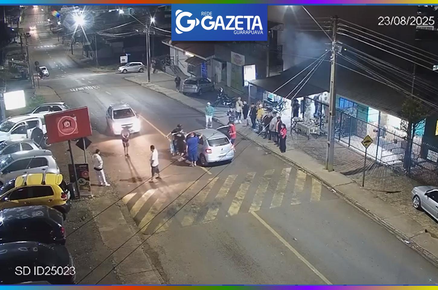 Vídeo mostra briga antes de morte de jovem em Guarapuava