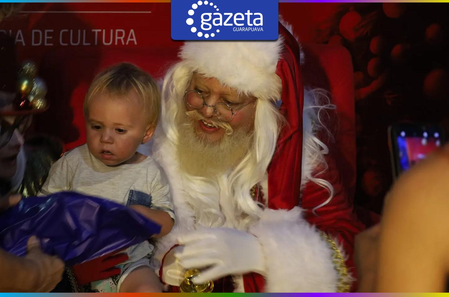 Chegada do Papai Noel e desfile de natal movimentam a programação de Natal em Guarapuava