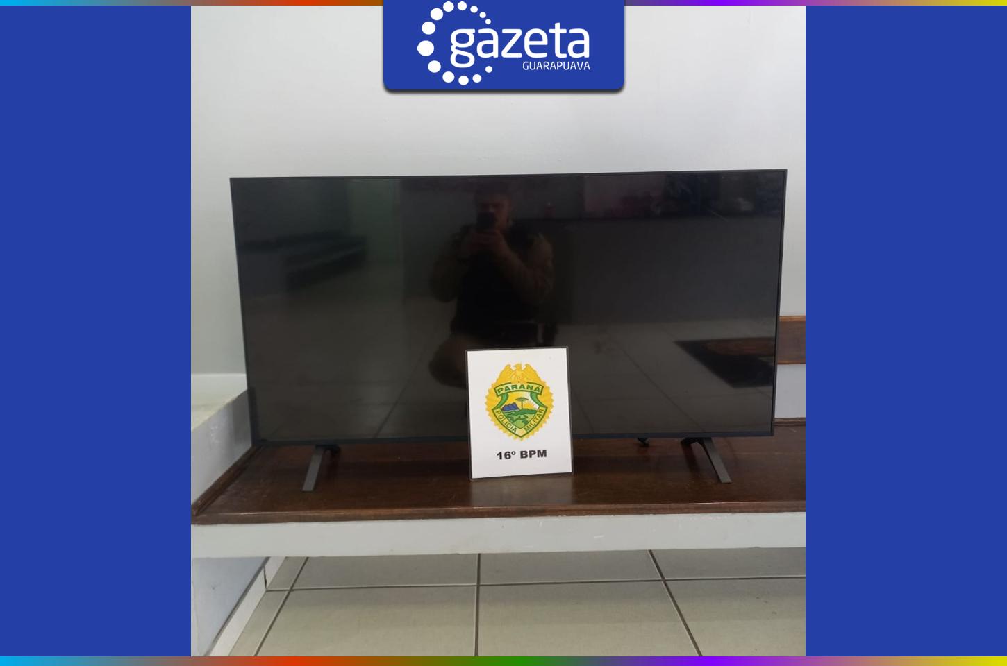 Homem é detido por receptação após furto de televisão na Vila Bela