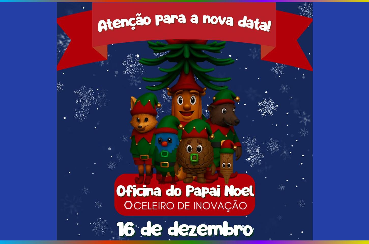 Oficina do Papai Noel tem nova data em Guarapuava