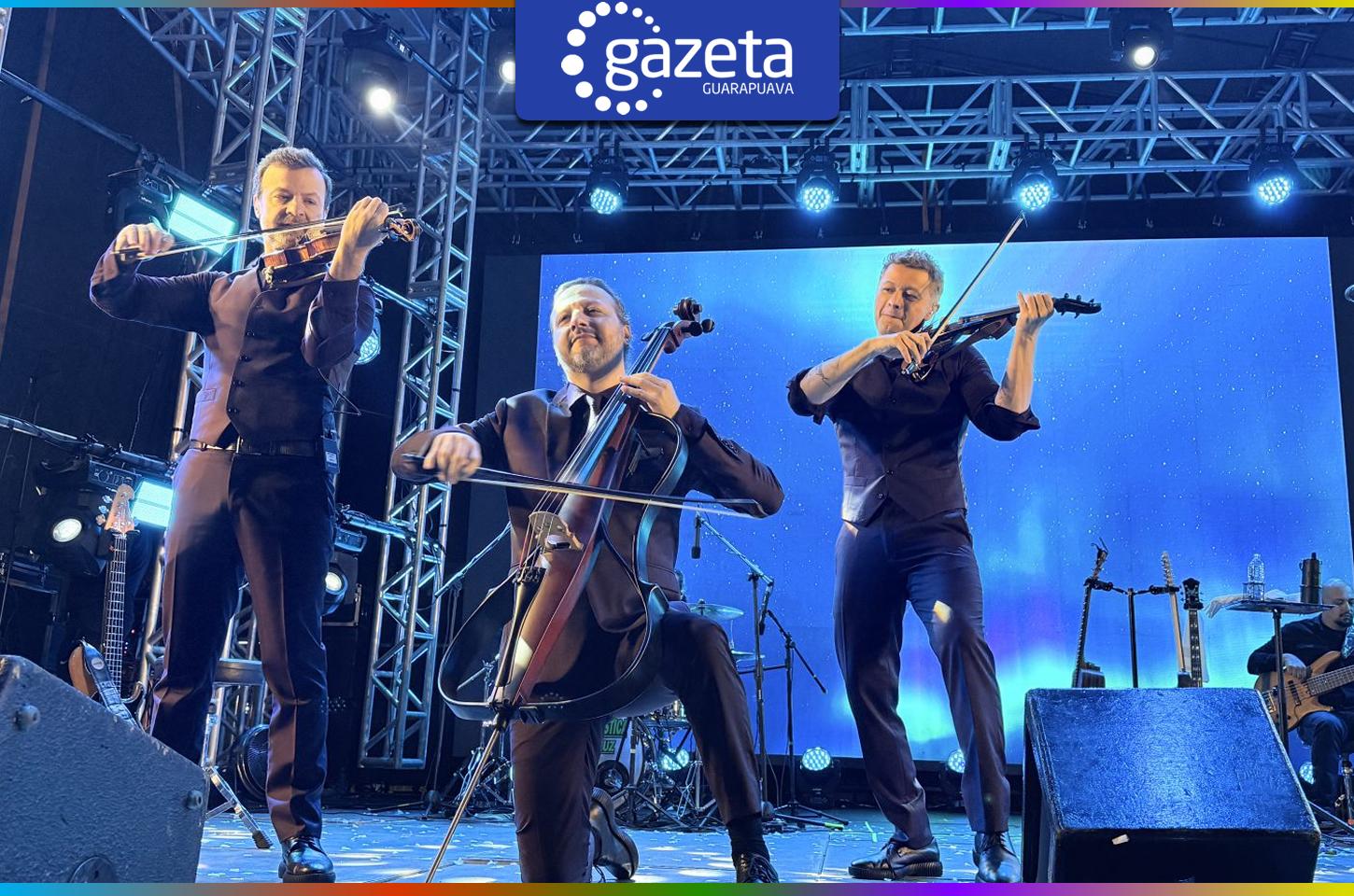 Show da Família Lima anima público nas comemorações dos 206 anos de Guarapuava