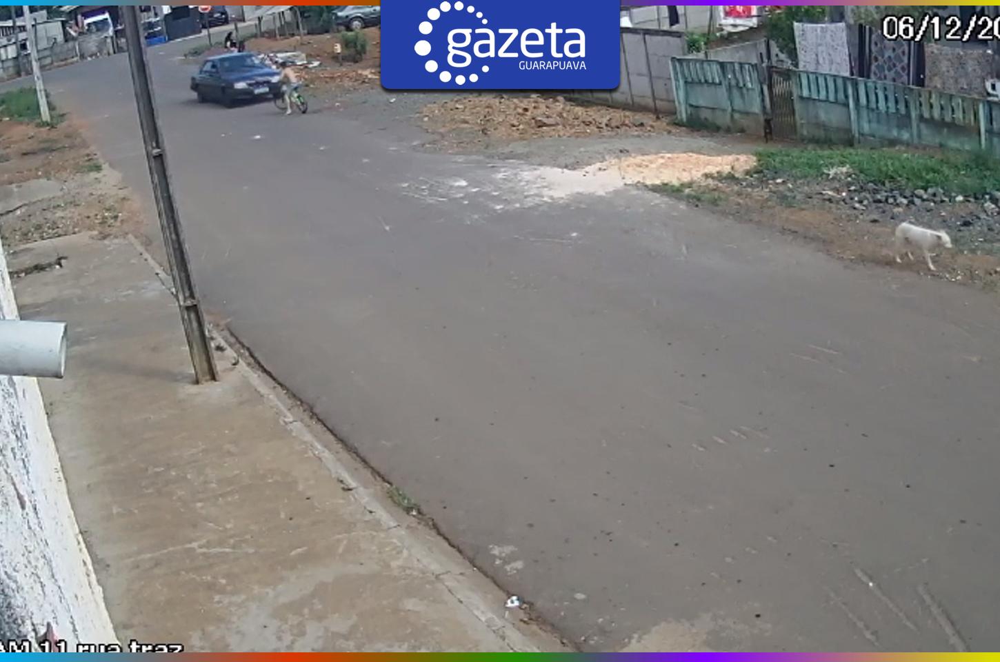 Suspeito embriagado que atropelou criança foi preso pela Polícia Militar em Guarapuava