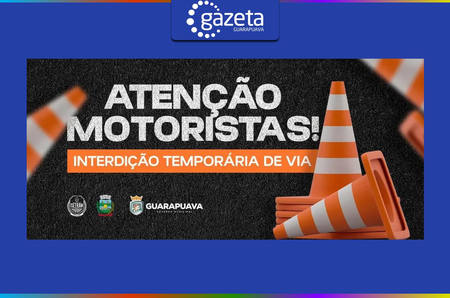Vias no entorno do Parque do Lago serão interditadas temporariamente para realização do Coral dos Anjos