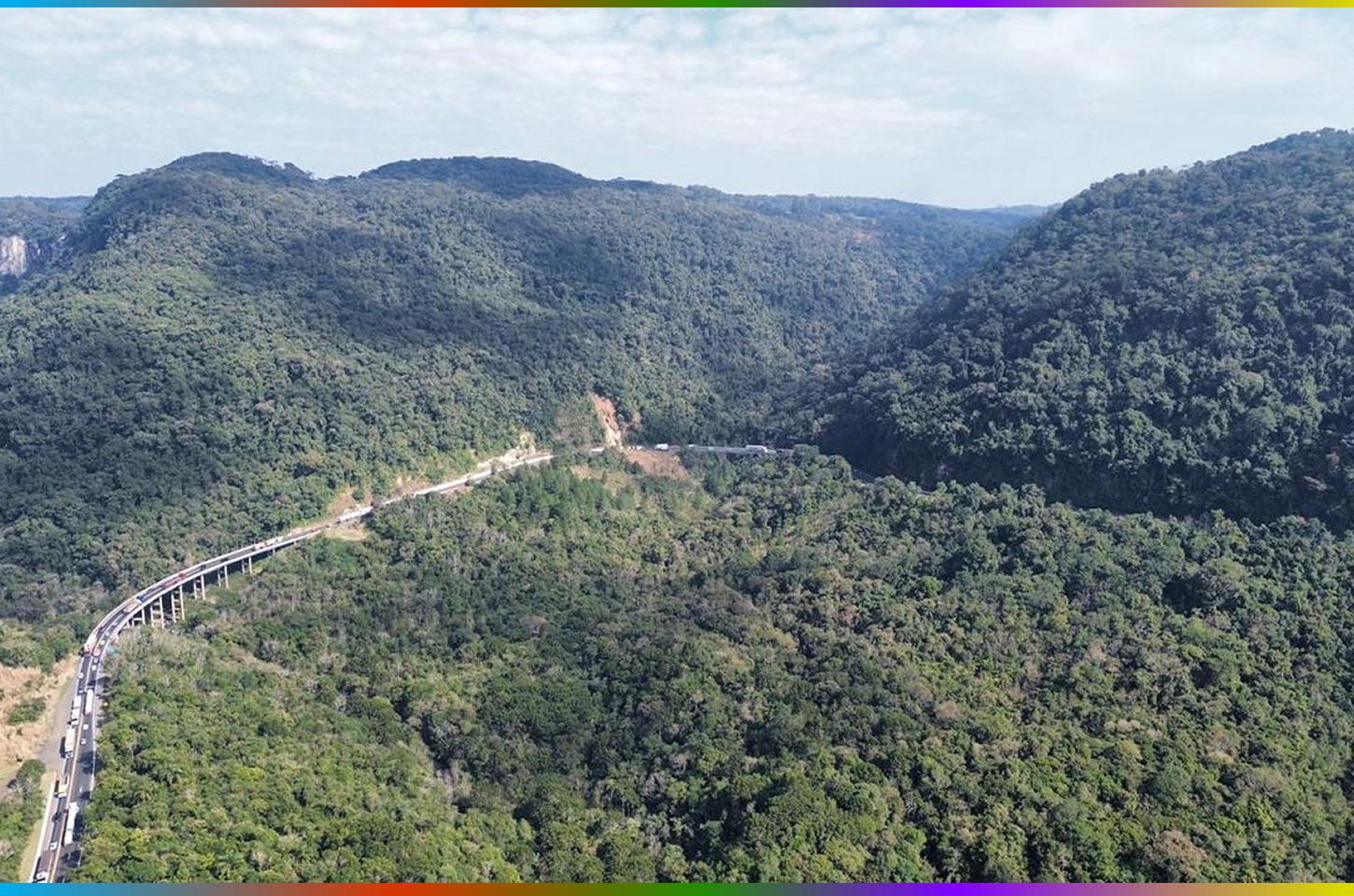 EPR Iguaçu inicia obras de contenção em taludes na Serra da Esperança