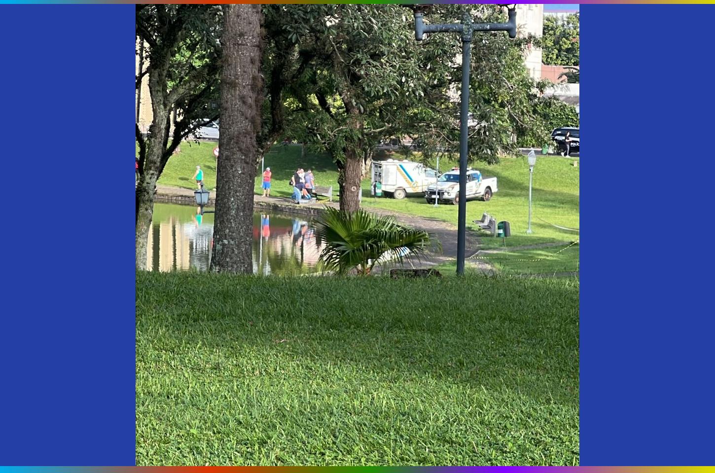 Corpo é encontrado boiando na Lagoa das Lágrimas em Guarapuava