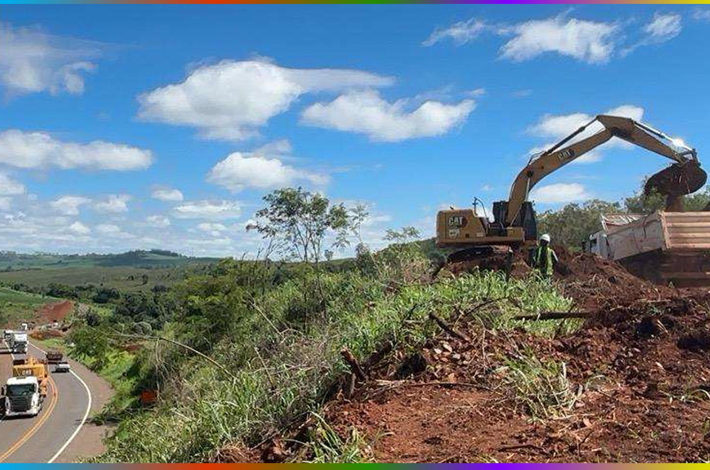 Duplicação da PR-445 terá série de detonações de rochas esta semana