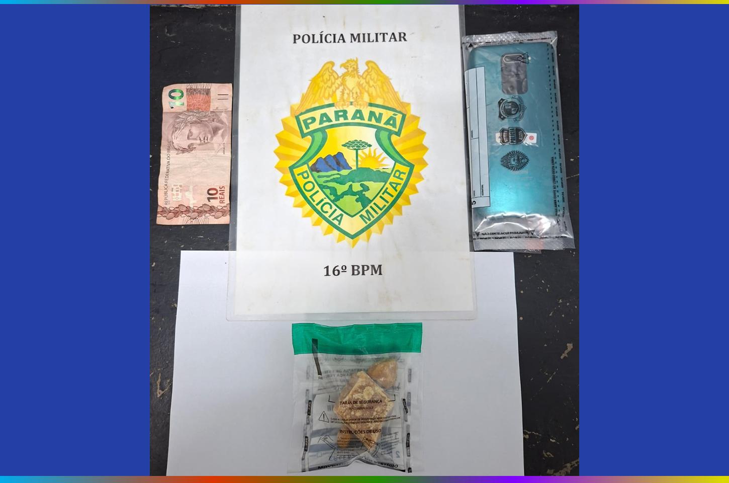 TRÁFICO DE DROGAS: HOMEM É PRESO COM MAIS DE 50 GRAMAS DE CRACK NO JARDIM DAS AMÉRICAS