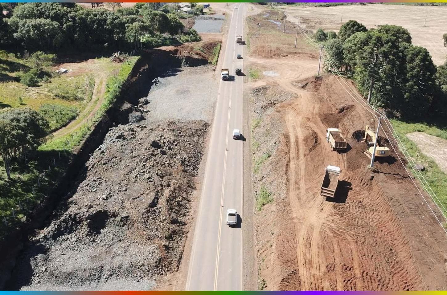 Bloqueio total na PRC-466 para detonação de rochas nesta quarta-feira