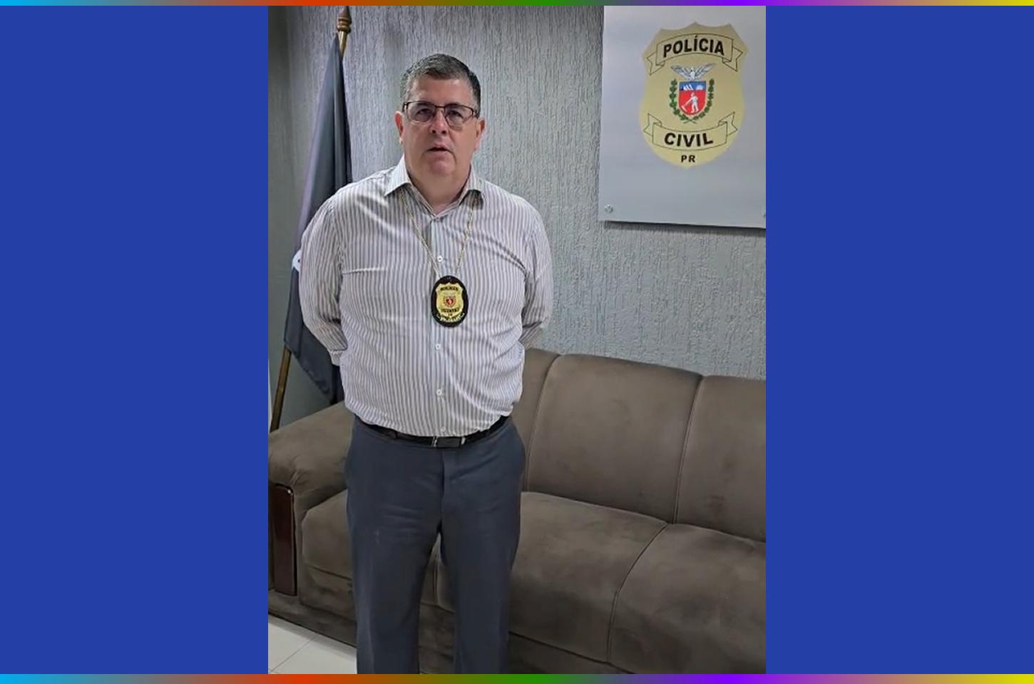 Delegado orienta comerciantes a reforçar colaboração após aumento de furtos em Guarapuava