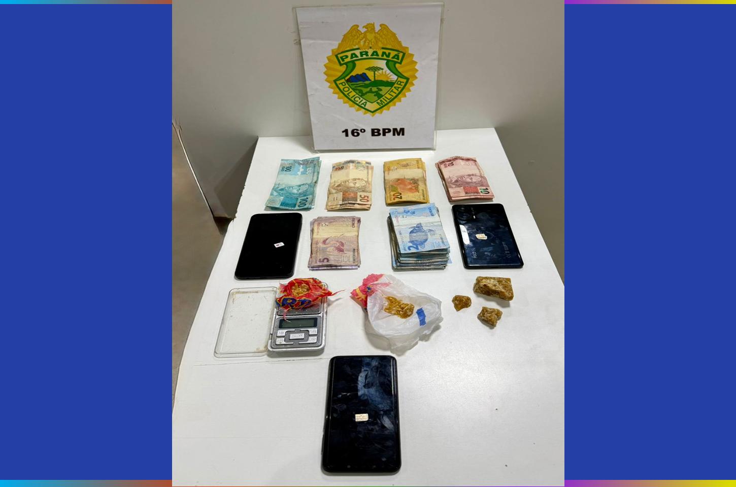 DOIS JOVENS SÃO PRESOS POR TRÁFICO DE DROGAS NA VILA BELA