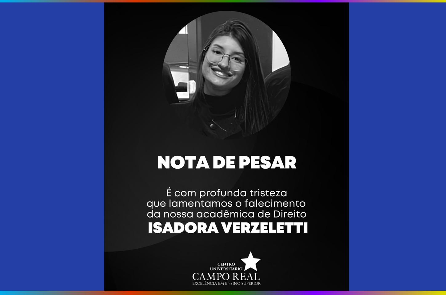 LUTO NA COMUNIDADE ACADÊMICA