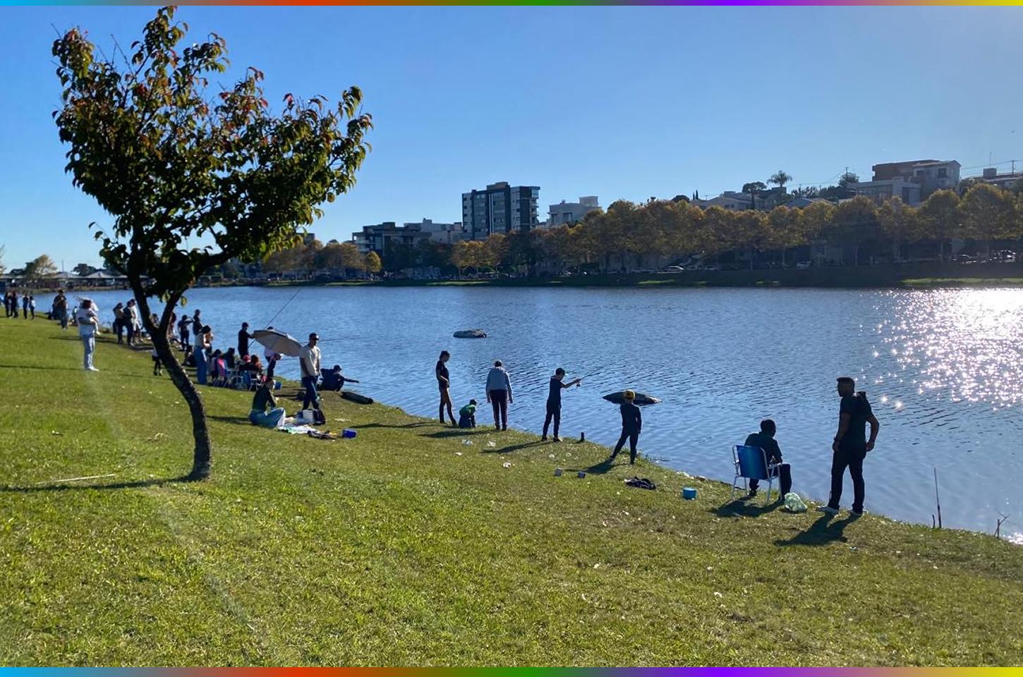 Pesca será liberada em lagos de Guarapuava para preparação da Festa do Trabalhador