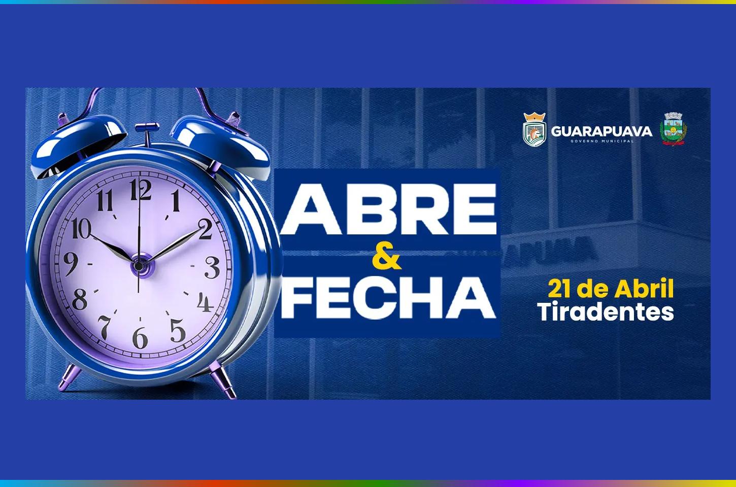 Serviços municipais têm alterações no funcionamento durante o feriado de Tiradentes