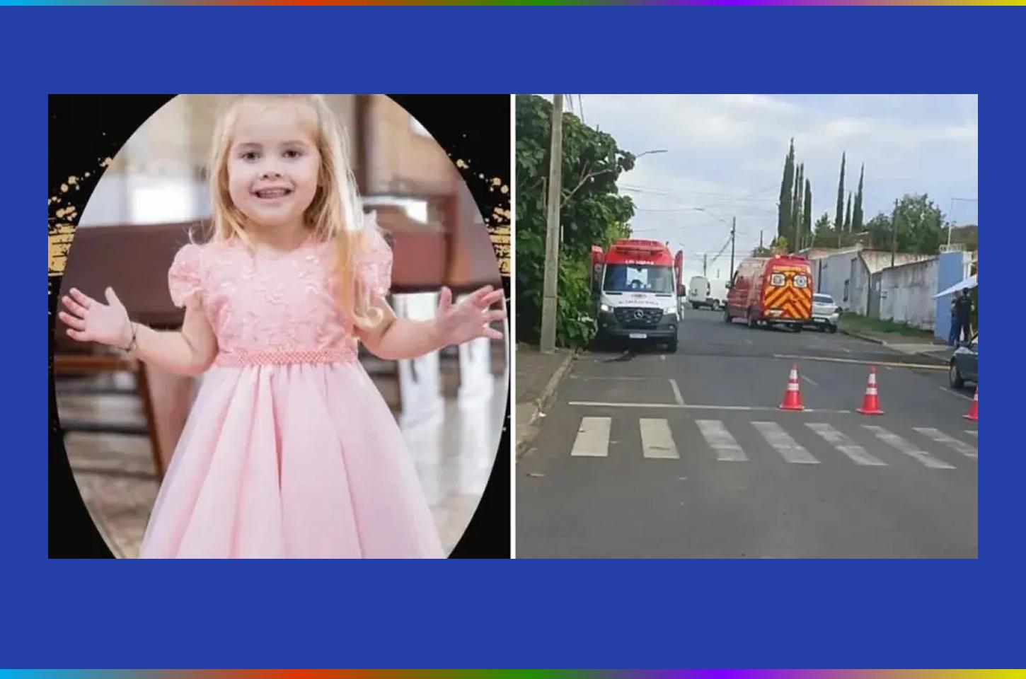 Tragédia em escola: menina de 3 anos morta após queda de trave será sepultada nesta sexta-feira