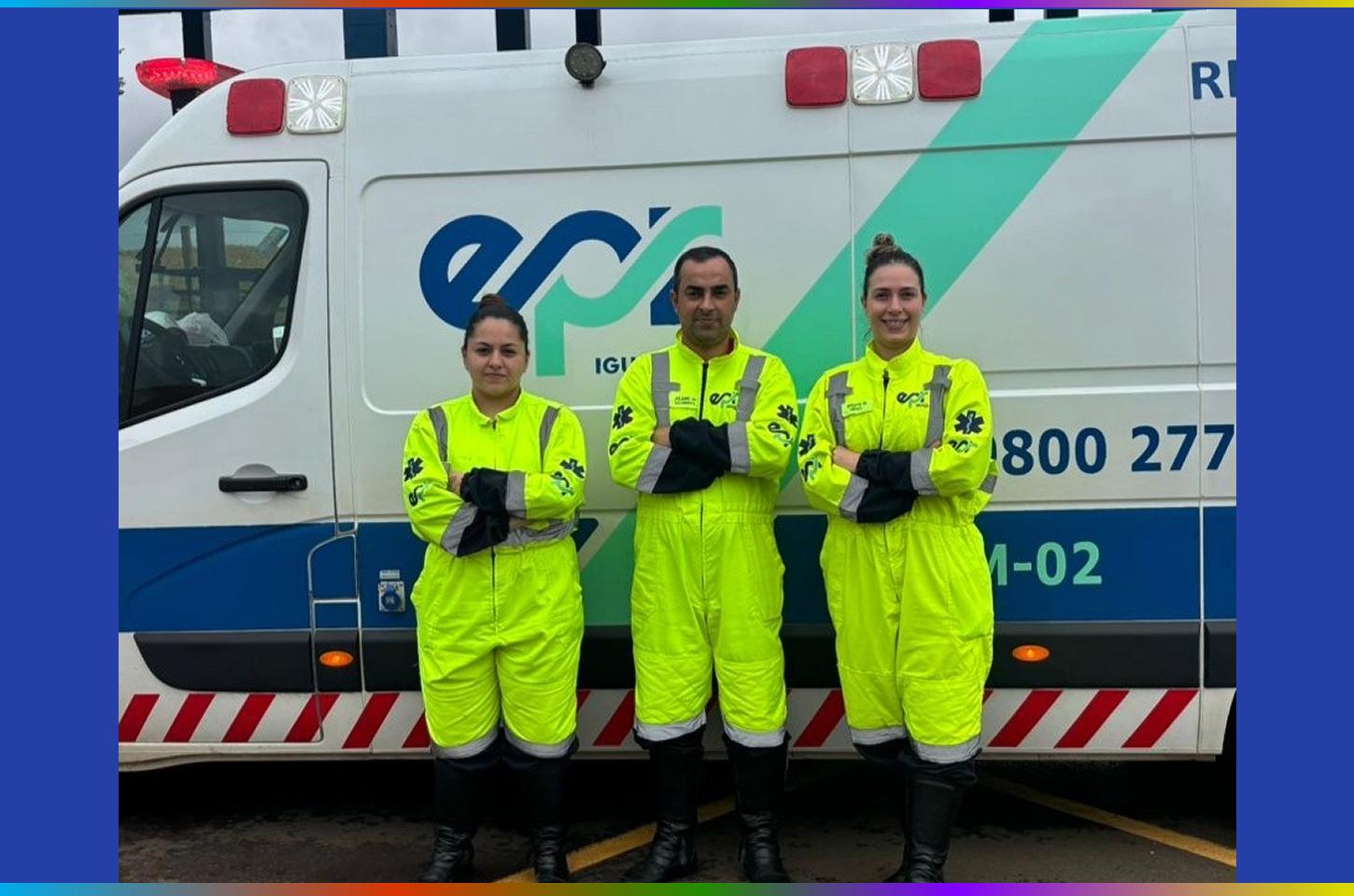Bebê nasce dentro de ambulância da EPR Iguaçu durante atendimento na BR-277, em Candói