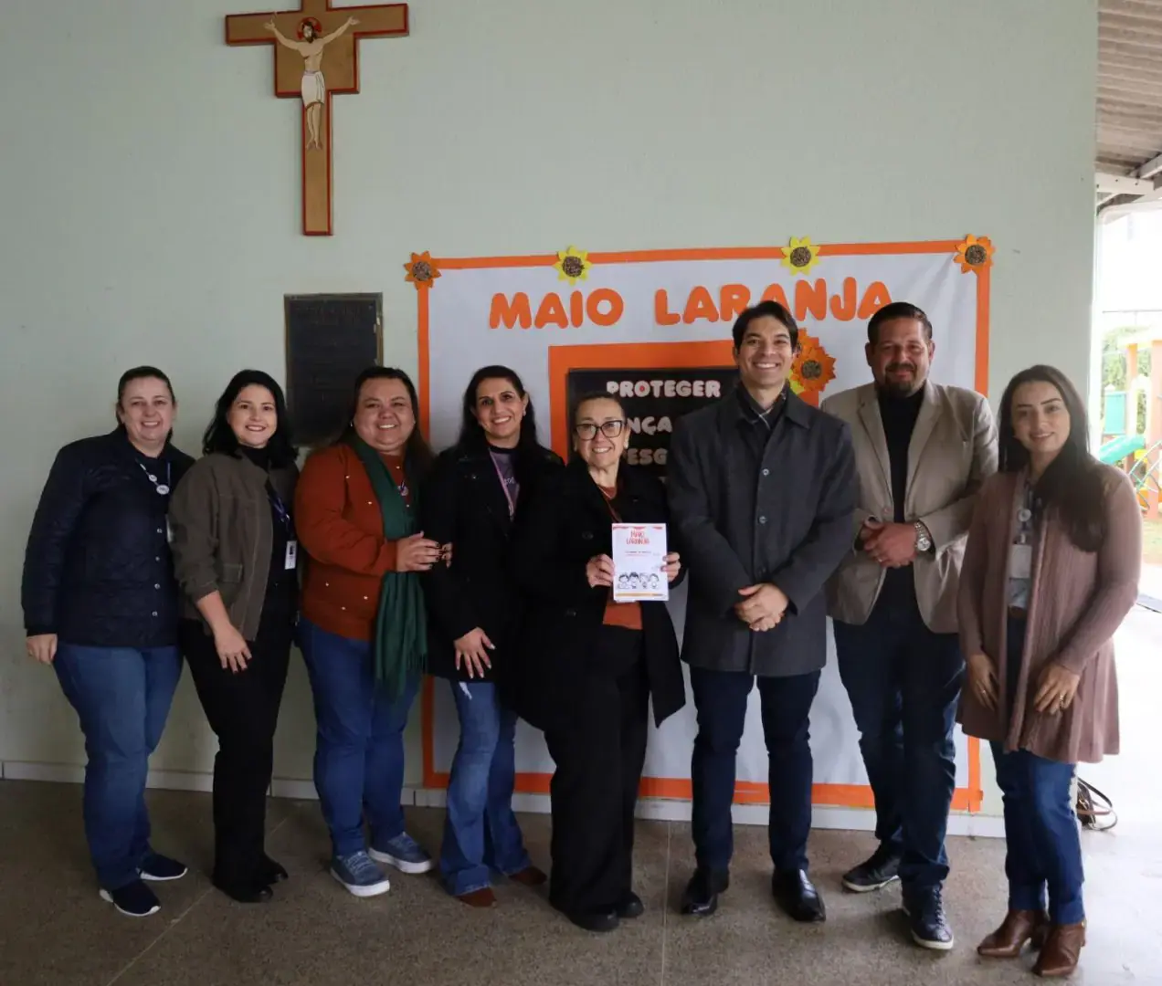 Campanha contra abuso infantil chega à Escola Domingo Sávio com palestra educativa