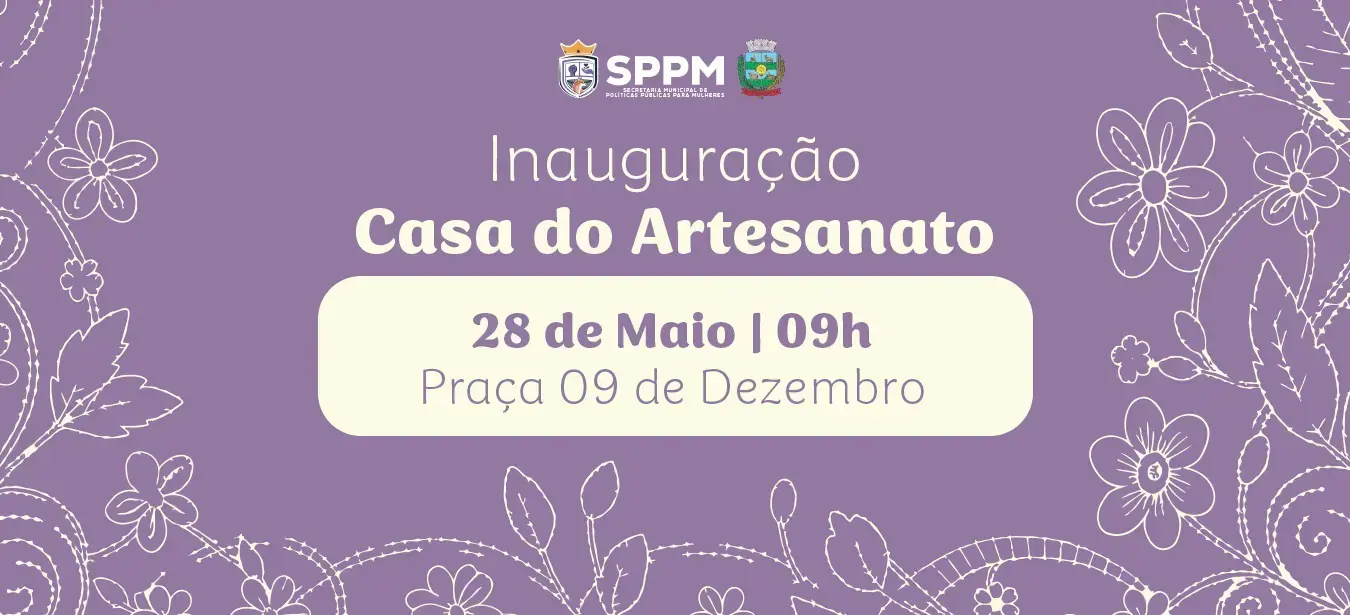 Casa do Artesanato será inaugurada no dia 28 de maio na Praça 09 de Dezembro