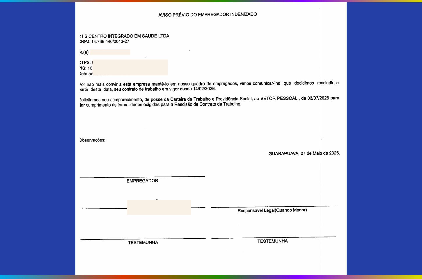 Demissões no Hospital Regional geram revolta e preocupação com atendimento em Guarapuava