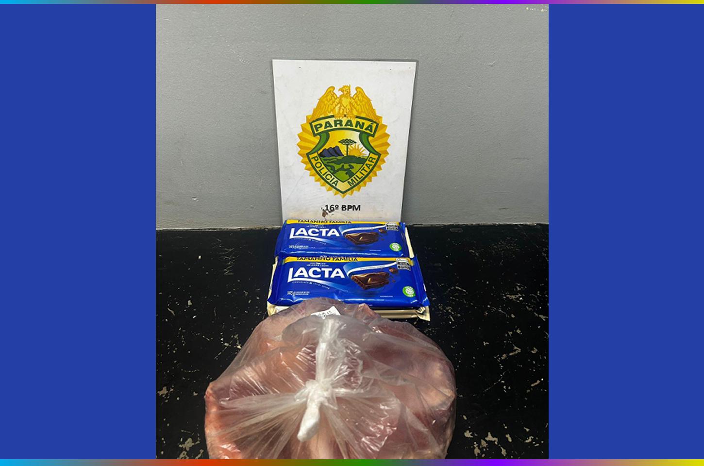 Homem é detido após tentar furtar produtos em supermercado no Morro Alto